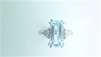 Ringe Ititoli Dame Acquamarina in Weißgold Acquamarina 2.91 Ct AD1161#BLA - AD1161#BLA